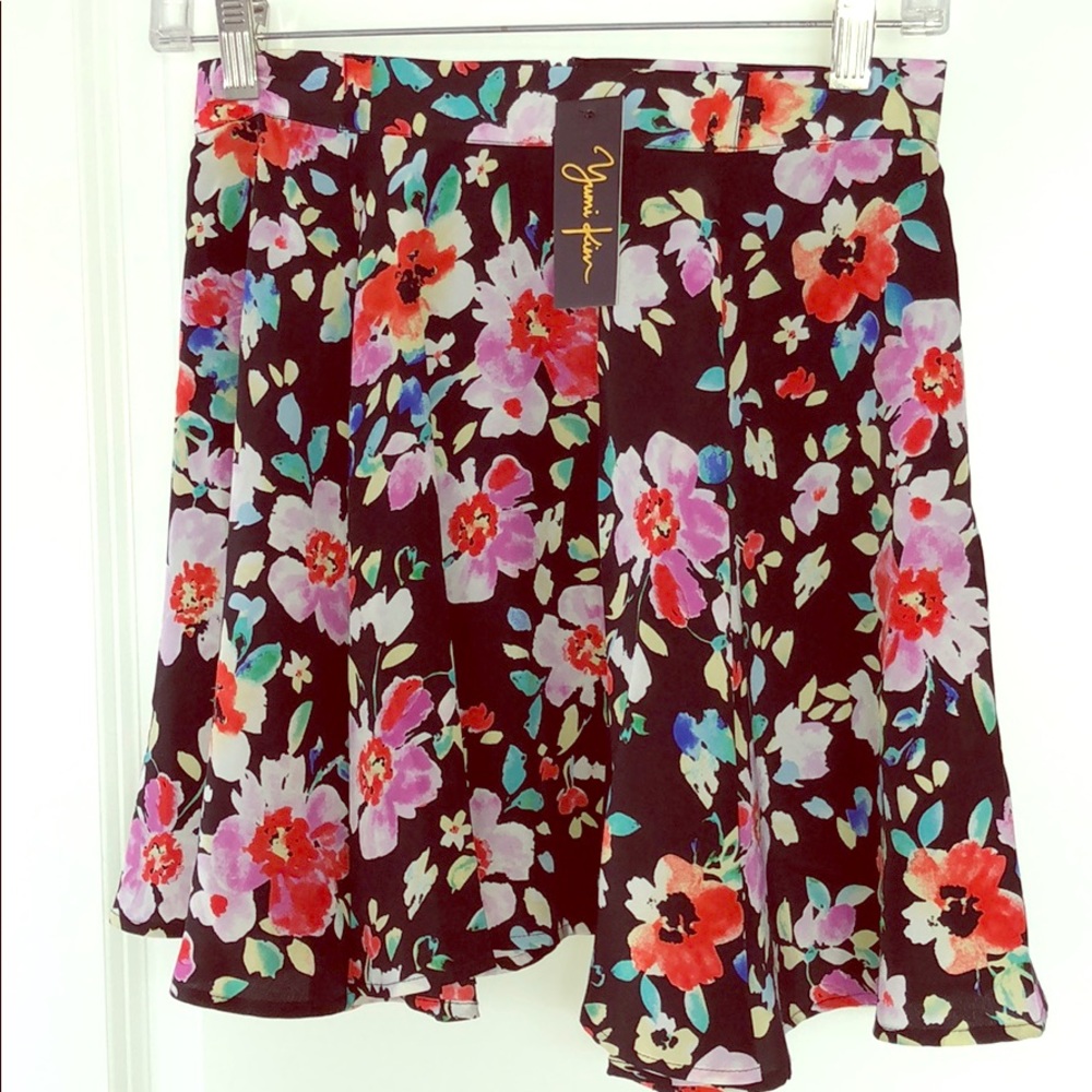 NWT Yumi Kim Floral Skirt in XS